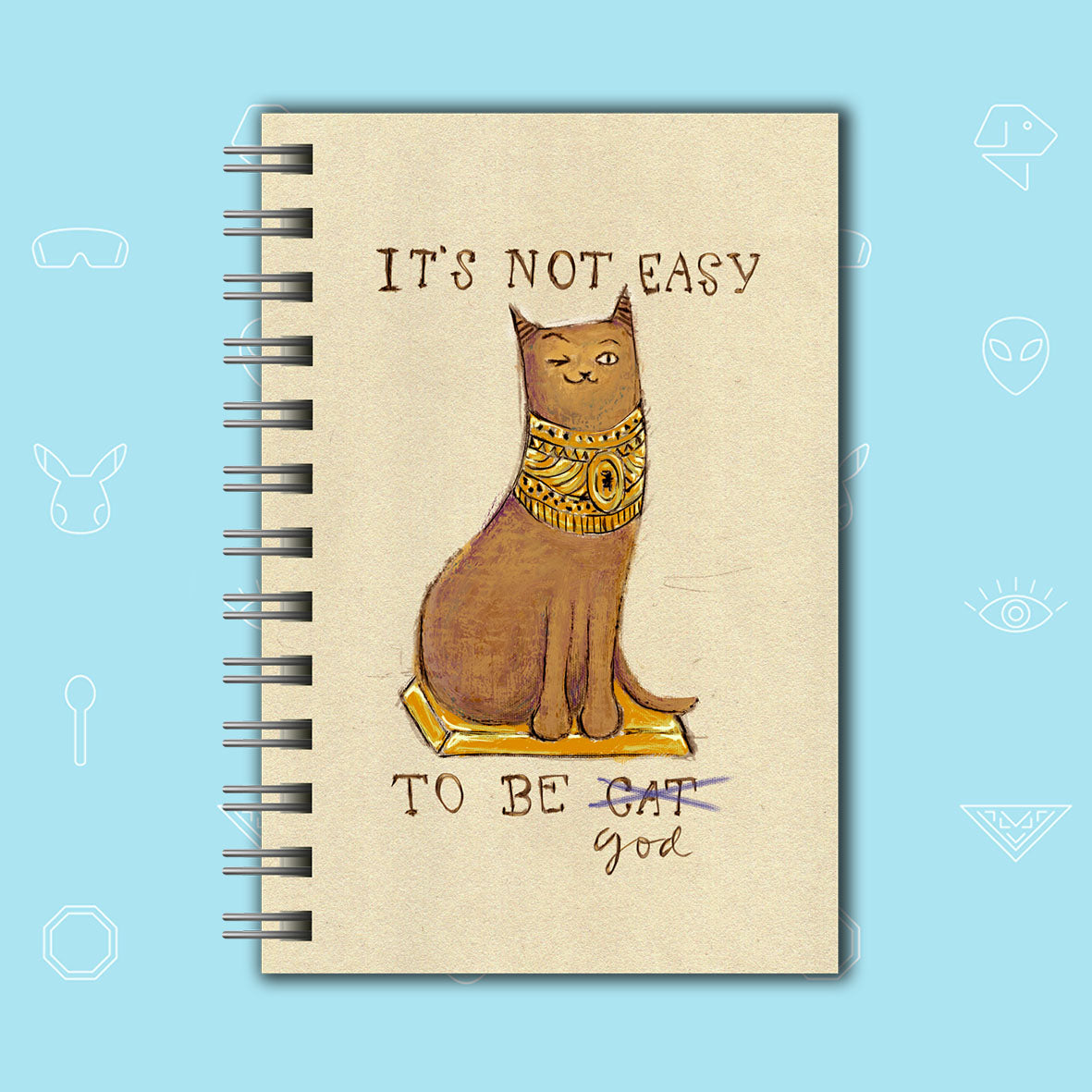 Cuaderno Gatos – Cat God