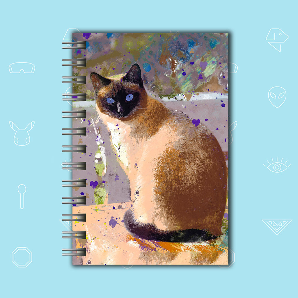 Cuaderno Gatos – Siamés