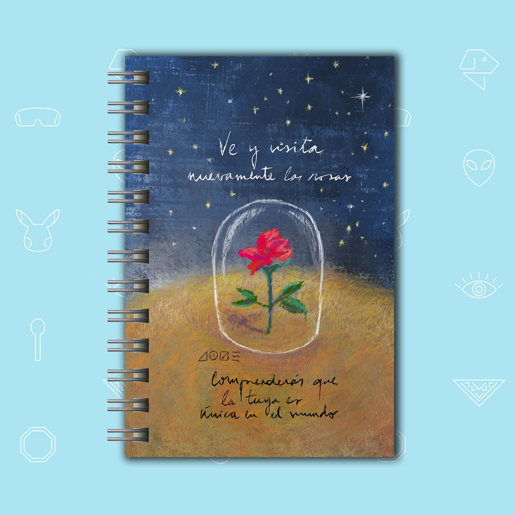 Cuaderno El Principito - La Rosa Única