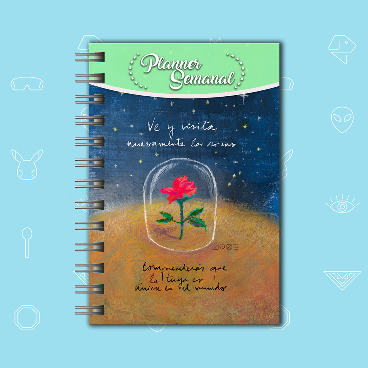 Planificador Semanal El Principito – La Rosa Única