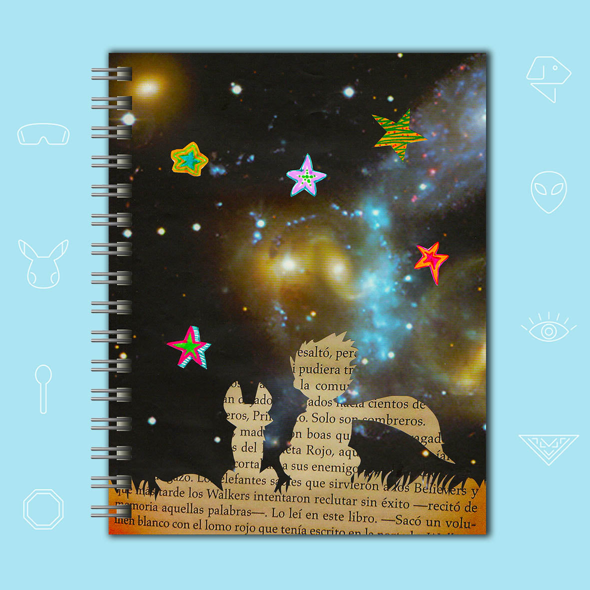 Cuaderno El Principito - Bajo las Estrellas