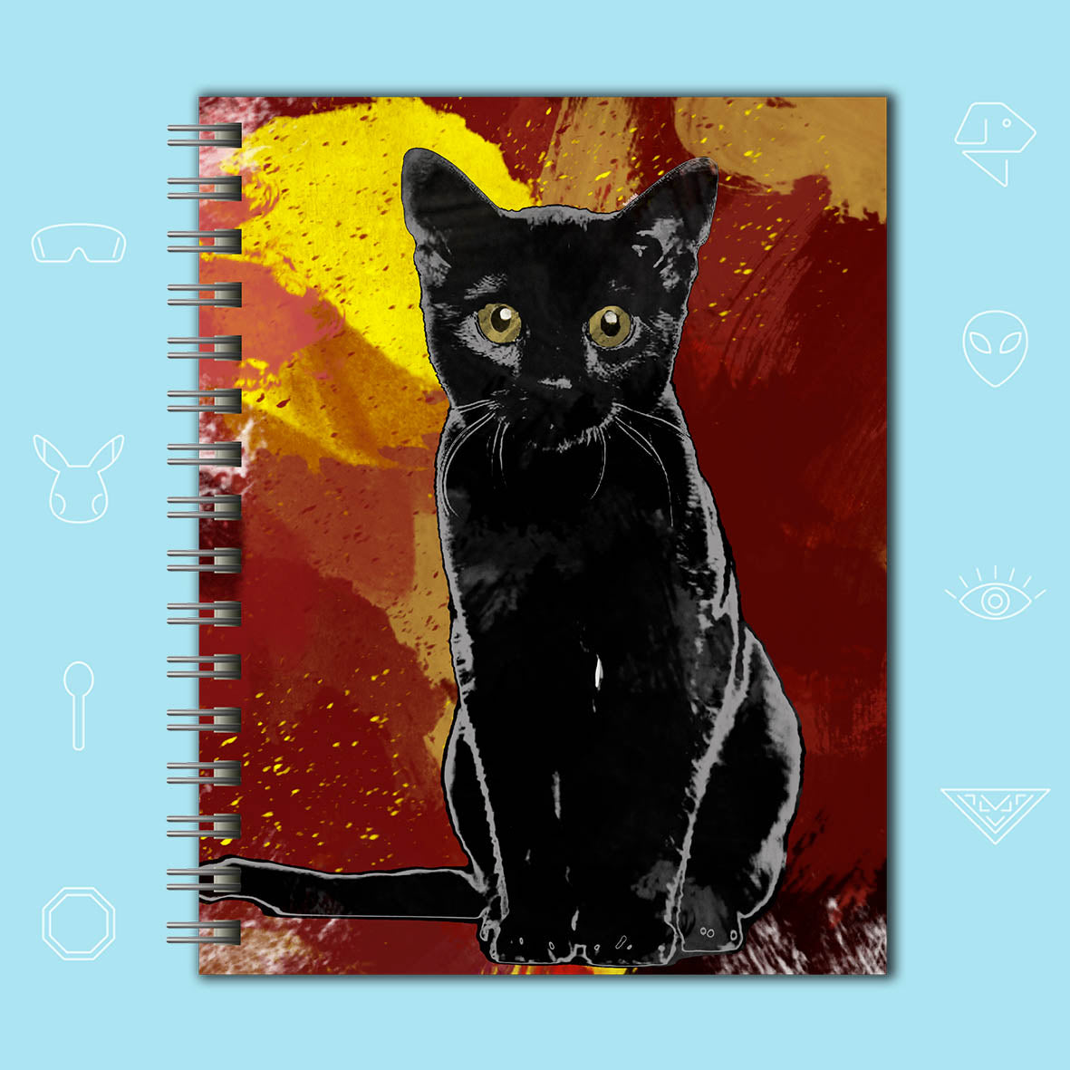Cuaderno Gatos – Gato Negro