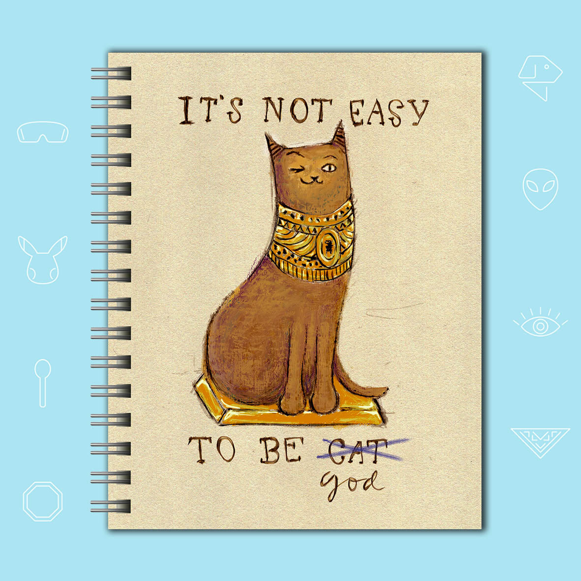 Cuaderno Gatos – Cat God