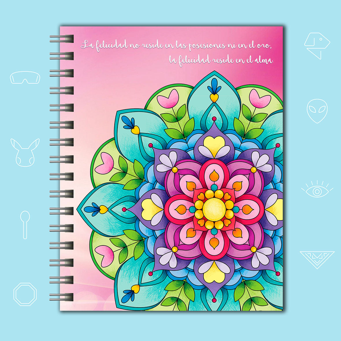 Cuaderno Mandalas – Felicidad Interior