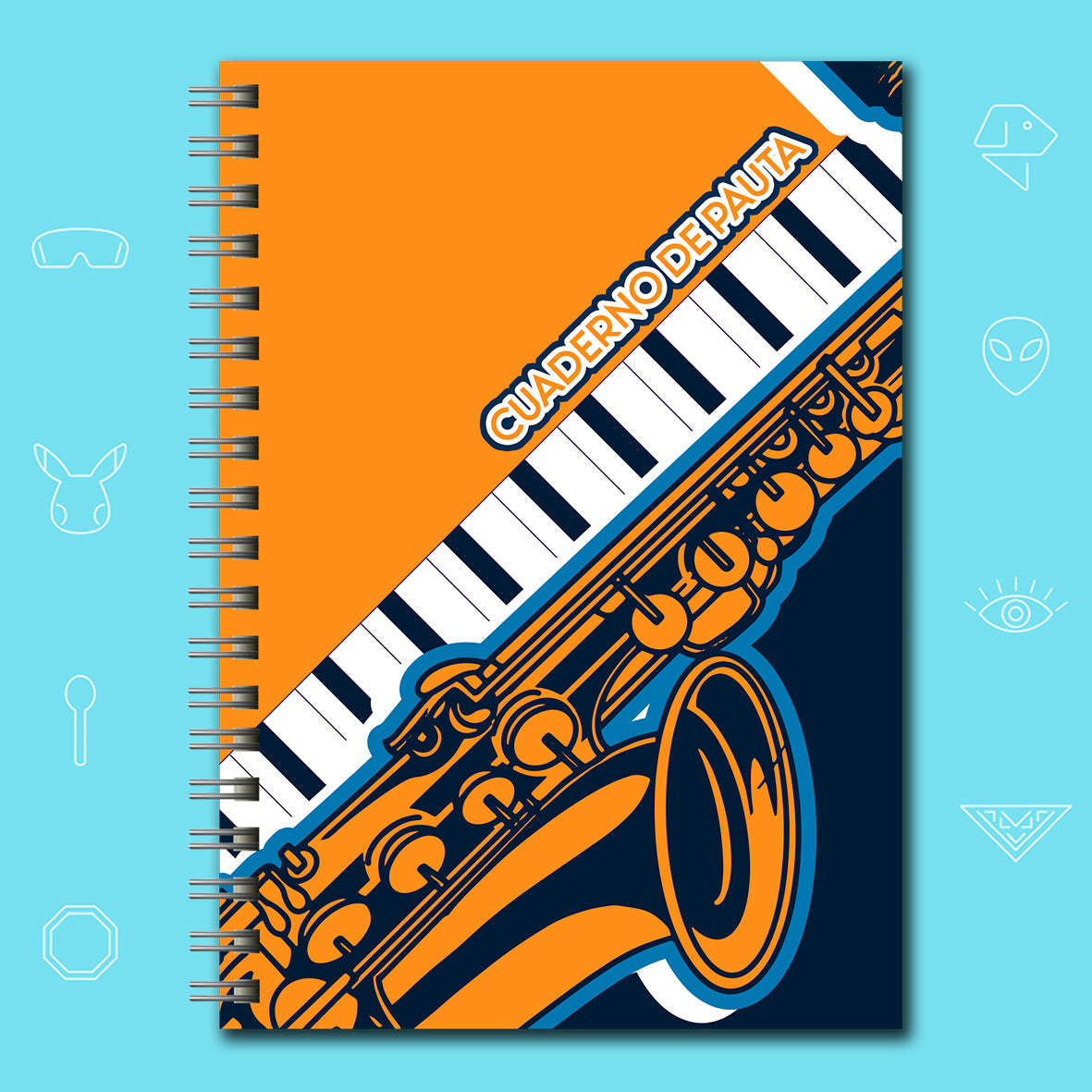 Cuaderno de Pauta – Sax & Keys